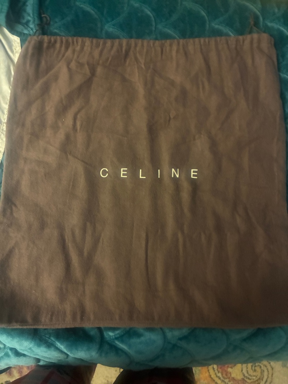 Large CELINE Brown Dust Bag